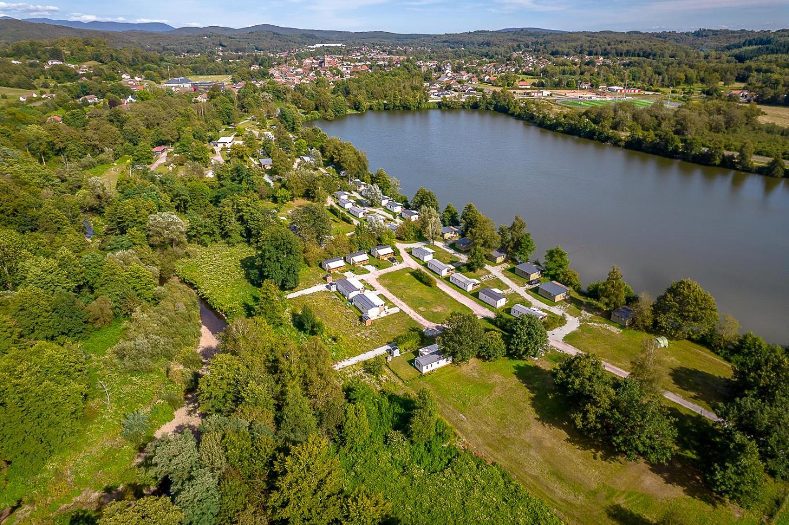 Camping Les Ballastieres - Vosges Du Sud Champagney Exterior photo