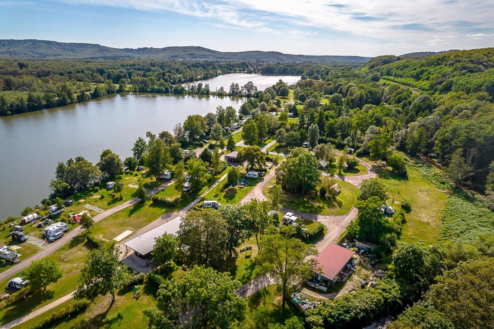 Camping Les Ballastieres - Vosges Du Sud Champagney Exterior photo