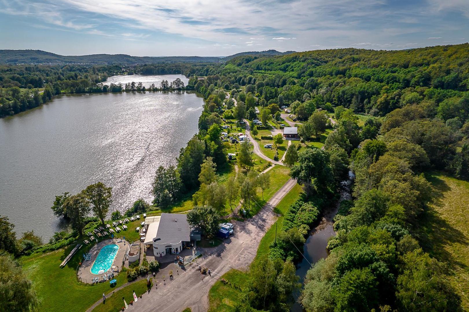 Camping Les Ballastieres - Vosges Du Sud Champagney Exterior photo