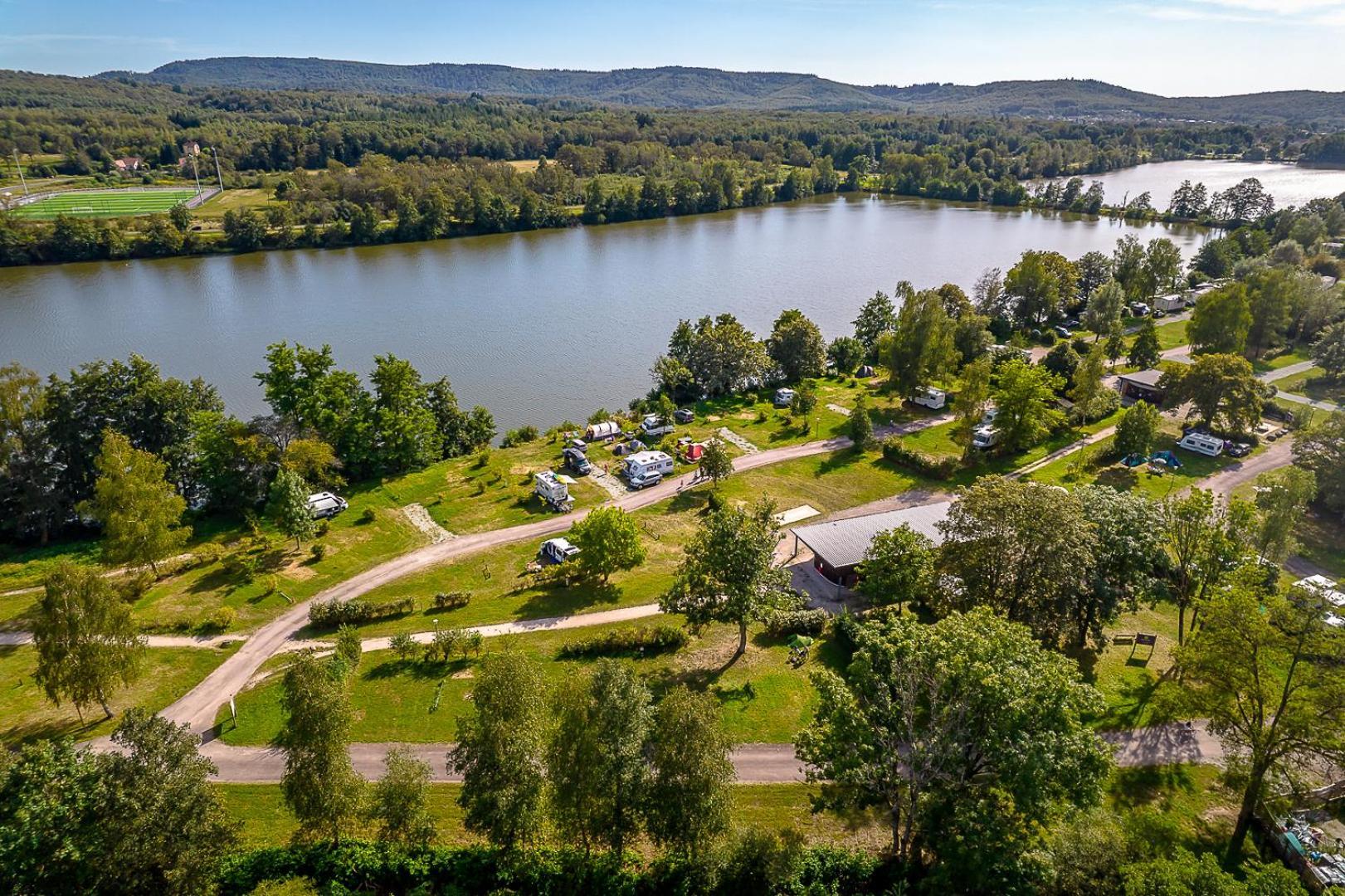 Camping Les Ballastieres - Vosges Du Sud Champagney Exterior photo